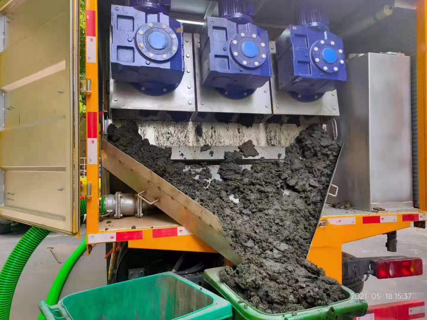 枝江化粪池清掏城市维护站-泥浆净化干湿分离处理